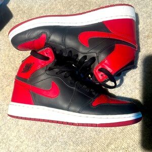 Black and Red Jordan 1